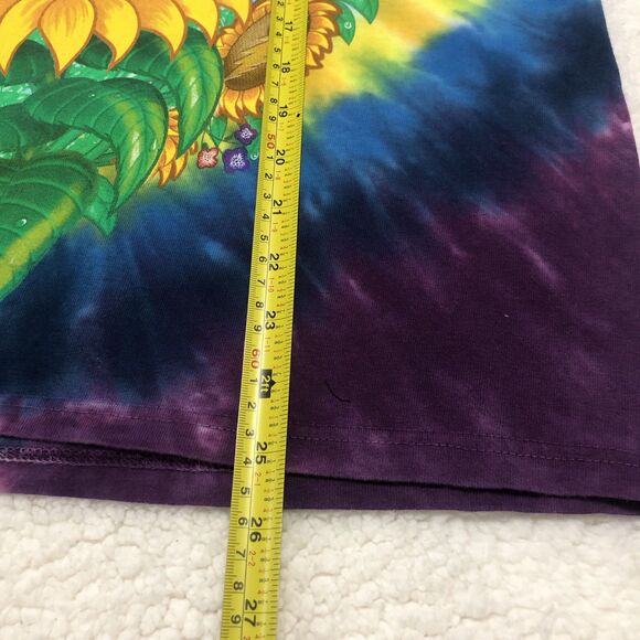 Grateful Dead 2006 Inspiration Tie Dye Shirt Size M Liquid Blue Y2K Festival - Picture 11 of 11